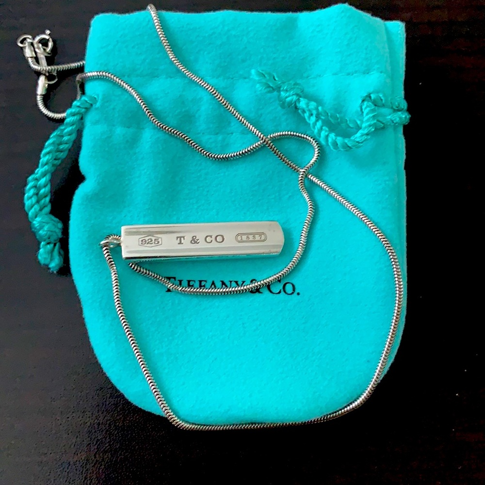 Tiffany & Co. 1837 Bar Pendant